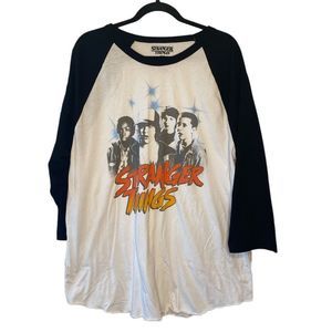 Stranger Things 3/4 Sleeve Baseball Shirt